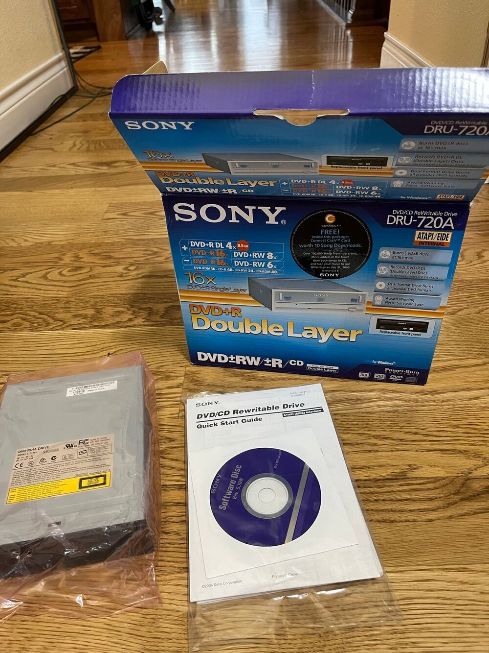 Sony DRU-720A DVD+R / CD ReWritable Drive 16X Double Layer New